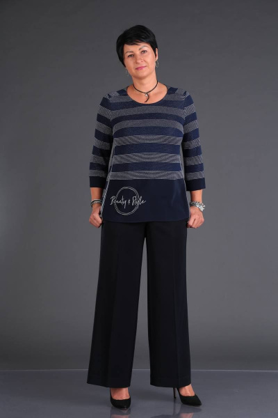 Блуза, брюки ZigzagStyle 358 - фото 1