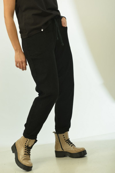 Брюки GRATTO 3008 черный - фото 5