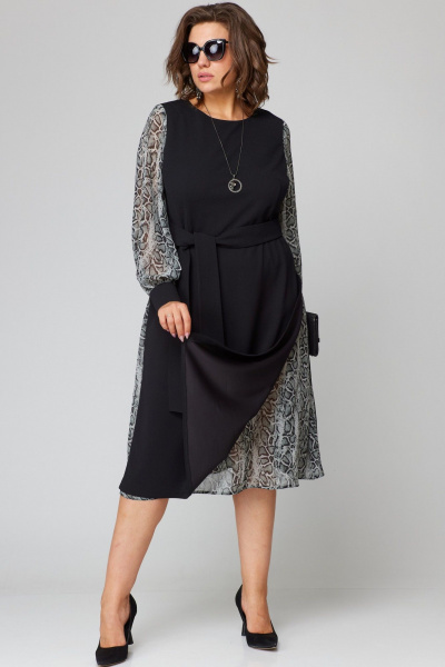 Платье EVA GRANT 7229А принт_змея - фото 10