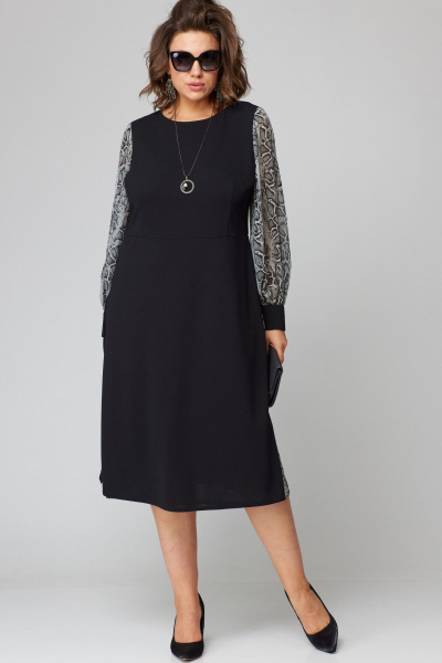 Платье EVA GRANT 7229А принт_змея - фото 7