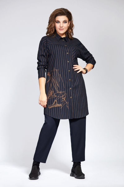 Брюки, рубашка Милора-стиль 824 - фото 1