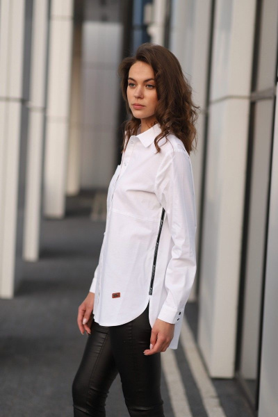 Рубашка MAX 1-015 белый - фото 2