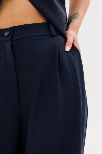 Брюки и жилет из текстиля на каждый день Ambera Style 2093 графит - фото 4