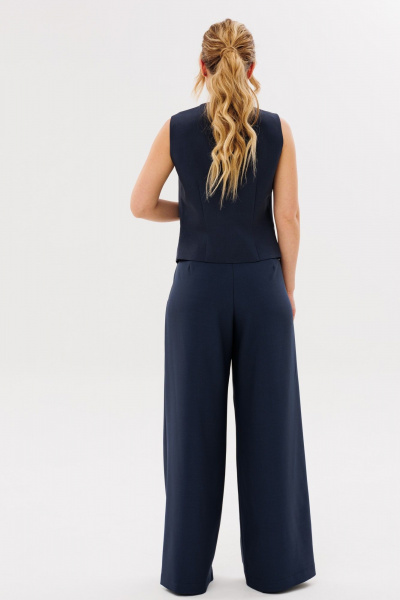 Брюки и жилет из текстиля на каждый день Ambera Style 2093 графит - фото 5