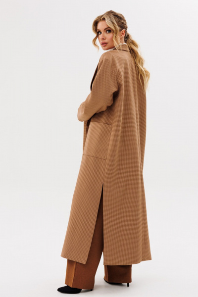 Комплект из трикотажа: свободный кардиган, джемпер и брюки Ambera Style 3011 - фото 3