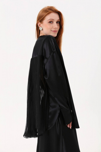 Блуза и юбка солнце с плиссированным декором NikVa 812-1 - фото 6