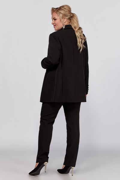 Классический костюм: пиджак и брюки с застежками на пуговицах Новелла Шарм А4019 - фото 9