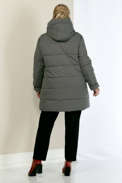 Куртка Shetti 2160 хаки - фото 2