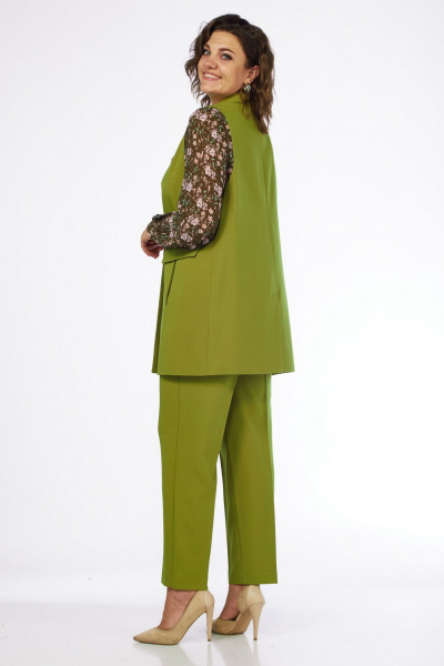 Брюки и жилетка из костюмной ткани с блузой на каждый день Jurimex 3175-2 - фото 3
