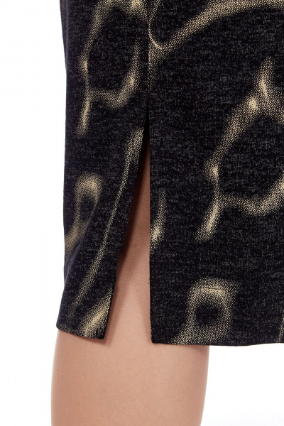 Платье свободного силуэта с воротником-хомутом Jurimex 3202 - фото 4