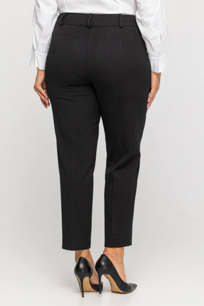 Классические брюки из плотного костюмного материала Avila 0964 черный - фото 2