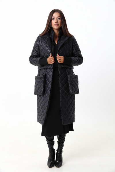 Комплект жилет и куртка из плащёвой ткани с съёмными элементами LM 101 черный - фото 13