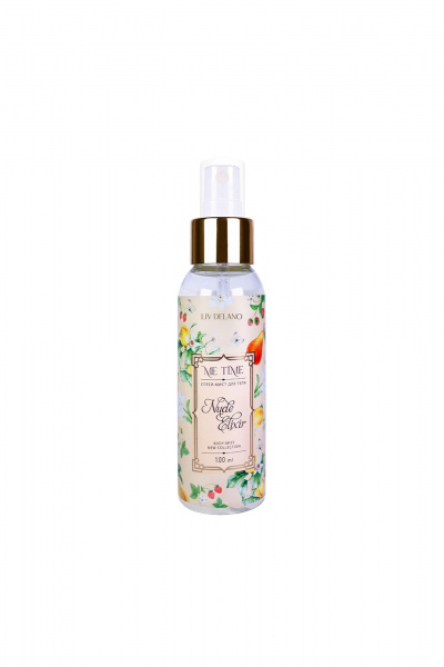 Бесцветный спрей-мист для тела Mon Paris Lumière с цитрусовыми нотами LIV DELANO Me Time Nude Elixir Спрей-мист для тела - фото 1