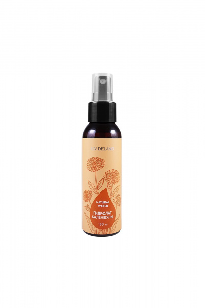 Гидролат календулы регулирующий и восстанавливающий кожу LIV DELANO Natural water Гидролат календулы - фото 1