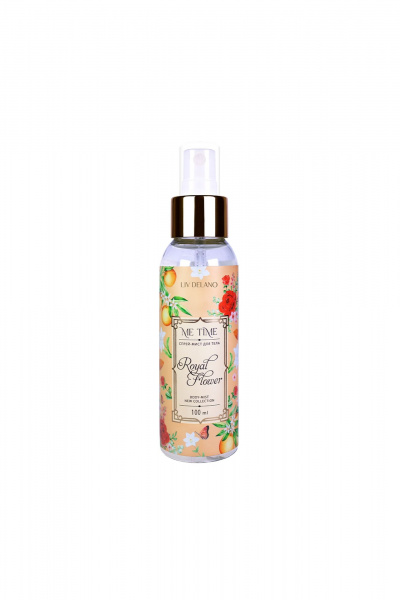 Бесцветный спрей-мист для тела Good Girl с миндалем и жасмином LIV DELANO Me Time Royal Flower Спрей-мист для тела - фото 1
