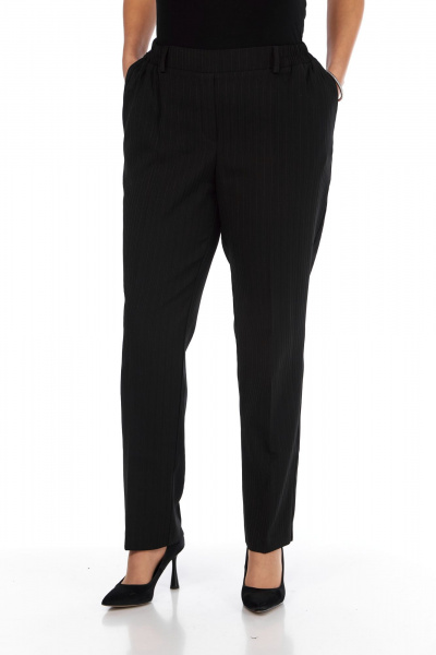 Брюки с поясом на резинке, средняя посадка, демисезон Abbi 2024 - фото 12