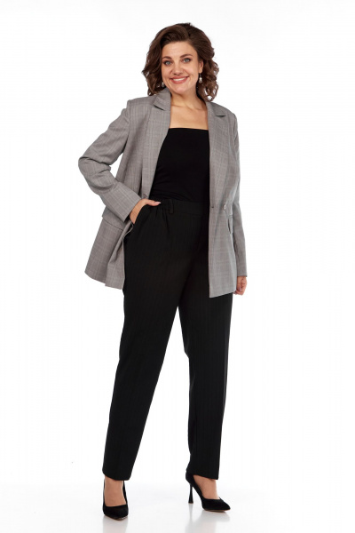 Брюки с поясом на резинке, средняя посадка, демисезон Abbi 2024 - фото 9