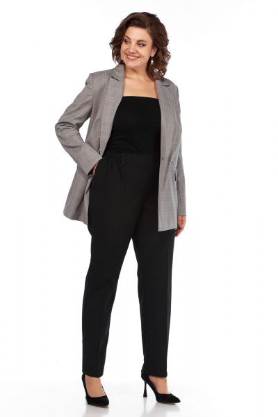 Брюки с поясом на резинке, средняя посадка, демисезон Abbi 2024 - фото 8