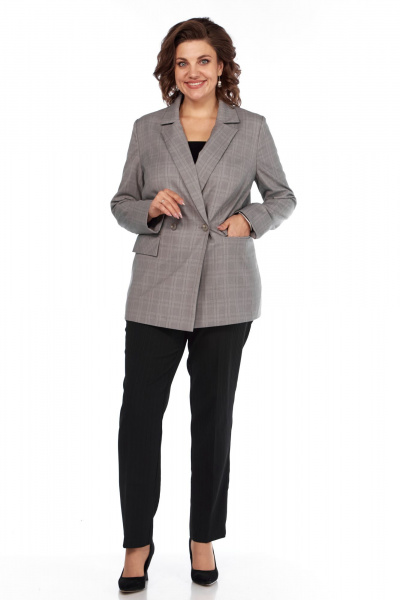 Брюки с поясом на резинке, средняя посадка, демисезон Abbi 2024 - фото 4