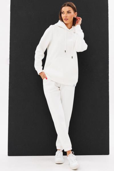 Худи теплое на флисе с капюшоном и внутренним начесом Kivviwear 4052.52 - фото 7