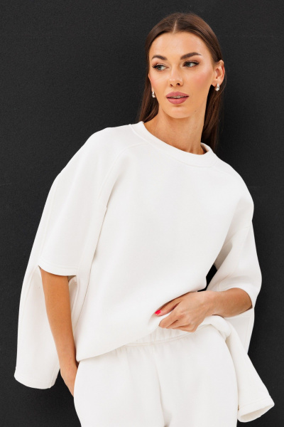 Костюм из трикотажа с разрезами и свободным стилем Kivviwear 42234224.01 - фото 12