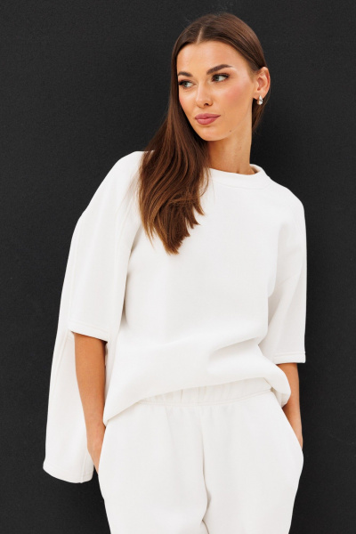 Костюм из трикотажа с разрезами и свободным стилем Kivviwear 42234224.01 - фото 11