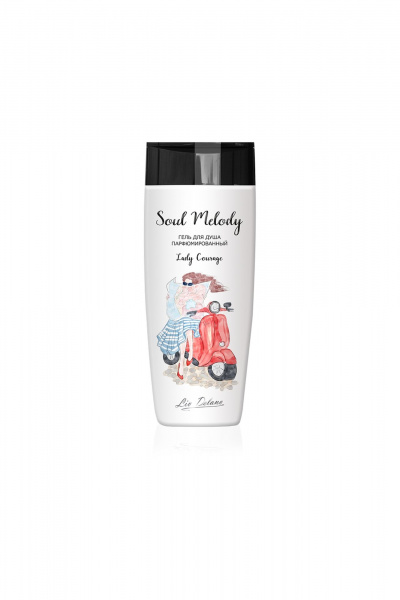 Гель для душа Lady Сourage из серии Soul Melody LIV DELANO Soul Melody Lady Courage Гель для душа парфюмированный - фото 1