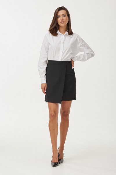 Юбка полуприлигающего силуэта из костюмной ткани T.N.D М313 - фото 3