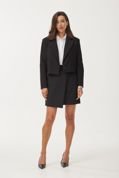 Юбка полуприлигающего силуэта из костюмной ткани T.N.D М313 - фото 1