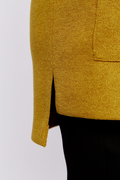 Туника из трикотажа с вырезом и молнией на нагрудной вытачке Algranda А3954-5 - фото 7