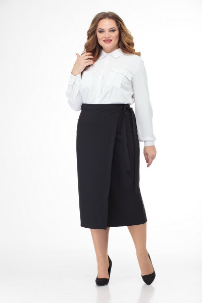 Юбка Anelli 917 черный - фото 8