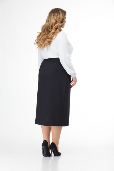 Юбка Anelli 917 черный - фото 7
