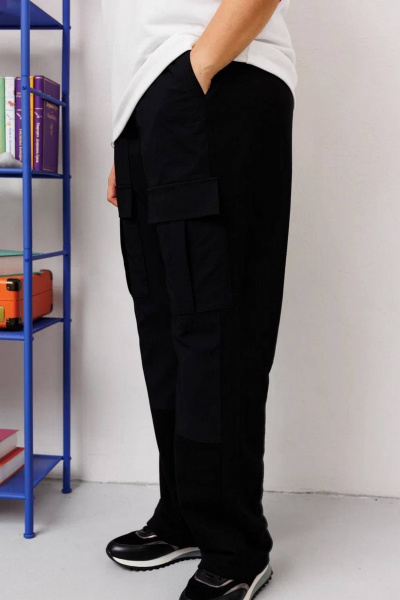 Демисезонный спортивный комплект из брюк и блузы с принтом Runella 1643 - фото 7