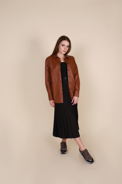 Юбка из текстиля на зиму, классический крой Motif 1515 - фото 3