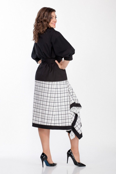 Юбка LaKona Юб32 черно-белый - фото 2