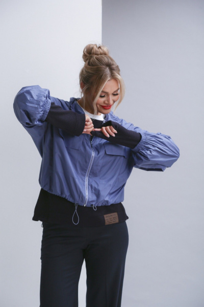 Куртка на молнии с водоотталкивающей пропиткой Ma Vie М-682 - фото 12