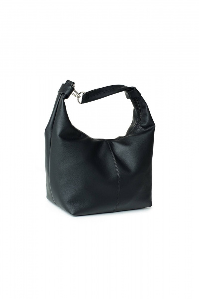 Черная сумка из экокожи с необычным дизайном MT.Style Ola Black2 - фото 9