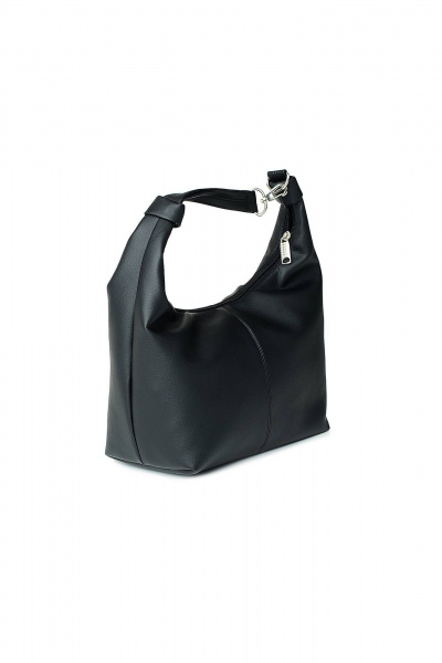 Черная сумка из экокожи с необычным дизайном MT.Style Ola Black2 - фото 7