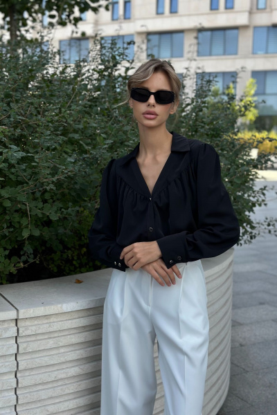 Брюки THE.WOMAN 0090-1 белый - фото 3