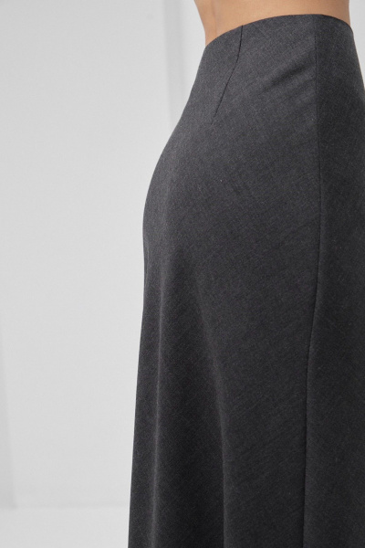 Миди юбка трапециевидного кроя из шерстяной ткани HELEN BIRCH U007 - фото 8