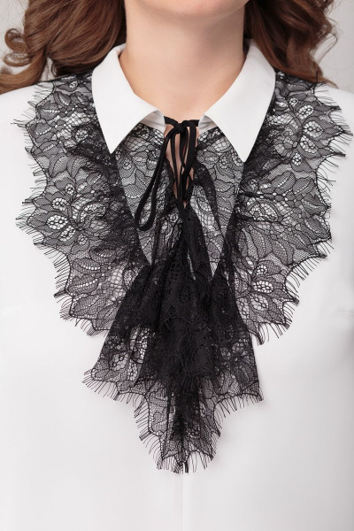 Блуза БелЭкспози 1243 белый - фото 3