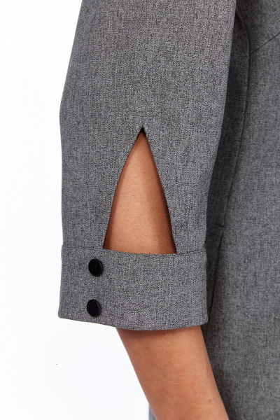 Демисезонное платье с вышивкой и карманами из текстиля Jurimex 3200 - фото 4