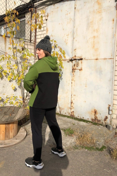 Брюки, жакет Runella 1437 зелень - фото 10