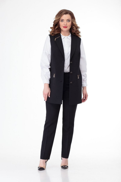 Жилет ELITE MODA 4226 черный - фото 3