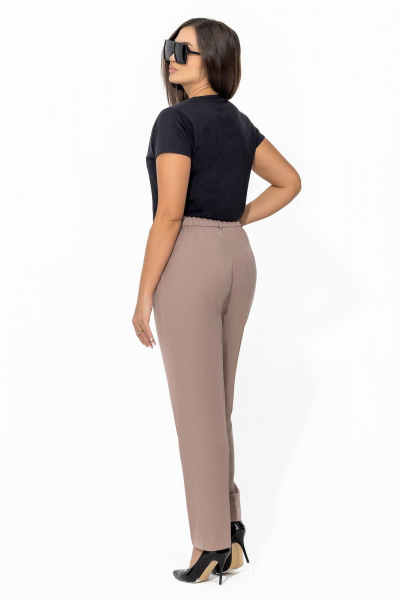 Костюм 2-ка из клетчатого текстиля с зауженными брюками Gold Style 2666 - фото 8