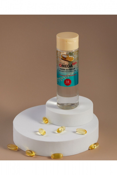Тоник с гиалуроновой кислотой и маслами Omega для увлажнения Belkosmex OMEGA 369 Тоник-балансир для сухой и чувствительной кожи - фото 3