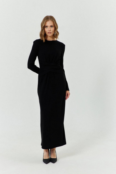 Платье для повседневной носки из трикотажа с сборками COCKTAIL 1029/1 - фото 4