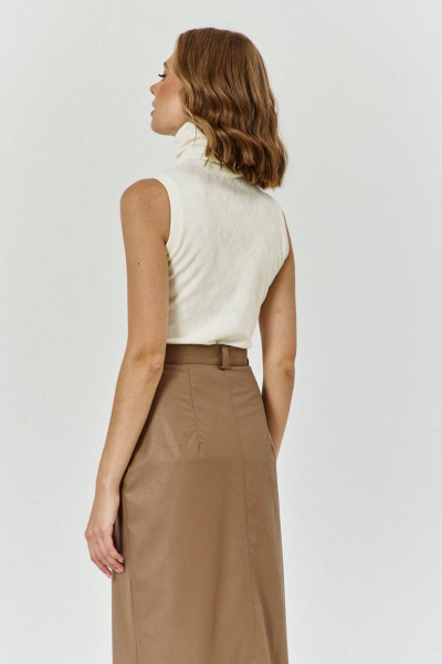 Джемпер без рукавов с воротником-стойкой COCKTAIL 1035 - фото 5