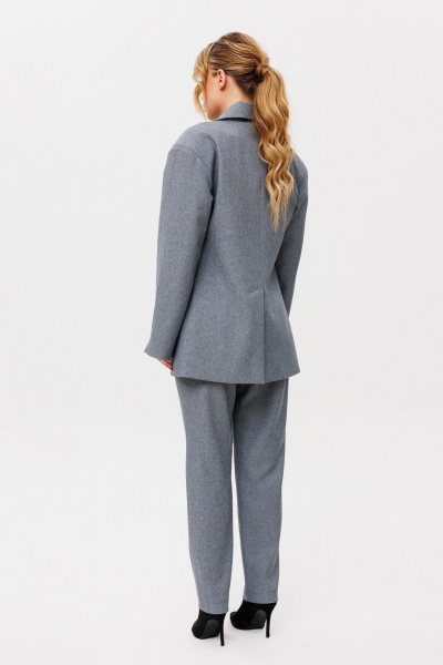 Брюки зауженные и свободный жакет с рукавом-сложно Ambera Style 2095 - фото 2