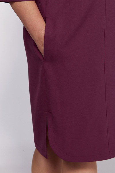 Платье с карманами и рукавами длиной 100 см Algranda А4023-3 - фото 5